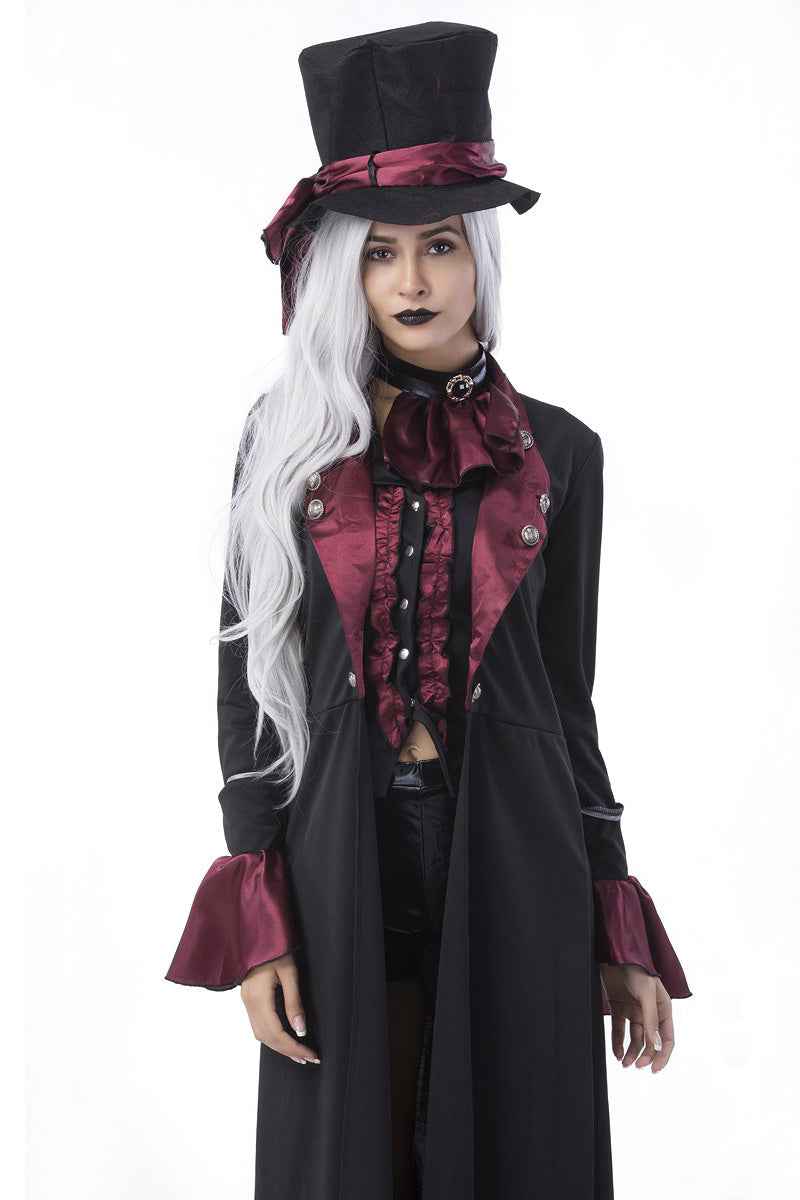 LUSTY VAMPIRE Witch Queen Long Dress Party Uniform DS Costume