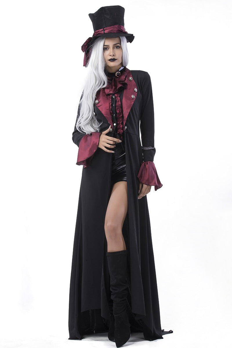 LUSTY VAMPIRE Witch Queen Long Dress Party Uniform DS Costume