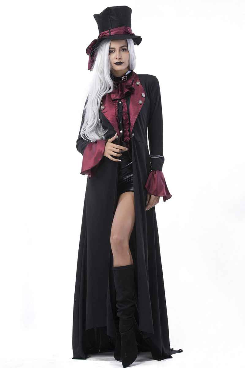 LUSTY VAMPIRE Witch Queen Long Dress Party Uniform DS Costume