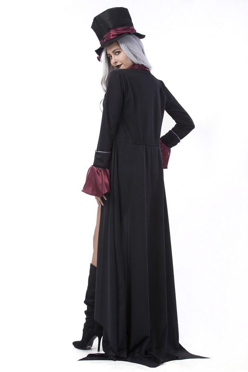 LUSTY VAMPIRE Witch Queen Long Dress Party Uniform DS Costume