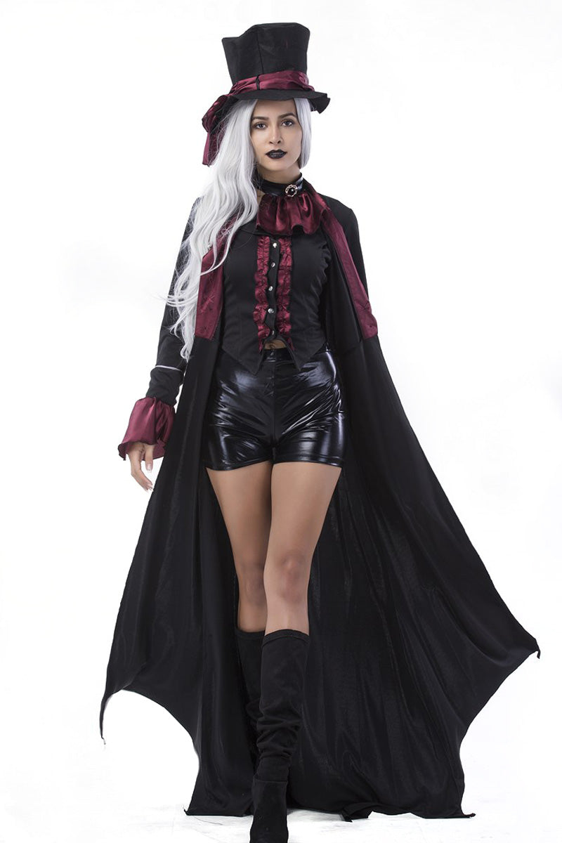 LUSTY VAMPIRE Witch Queen Long Dress Party Uniform DS Costume