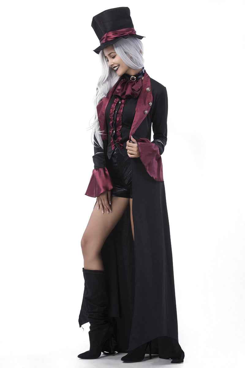 LUSTY VAMPIRE Witch Queen Long Dress Party Uniform DS Costume
