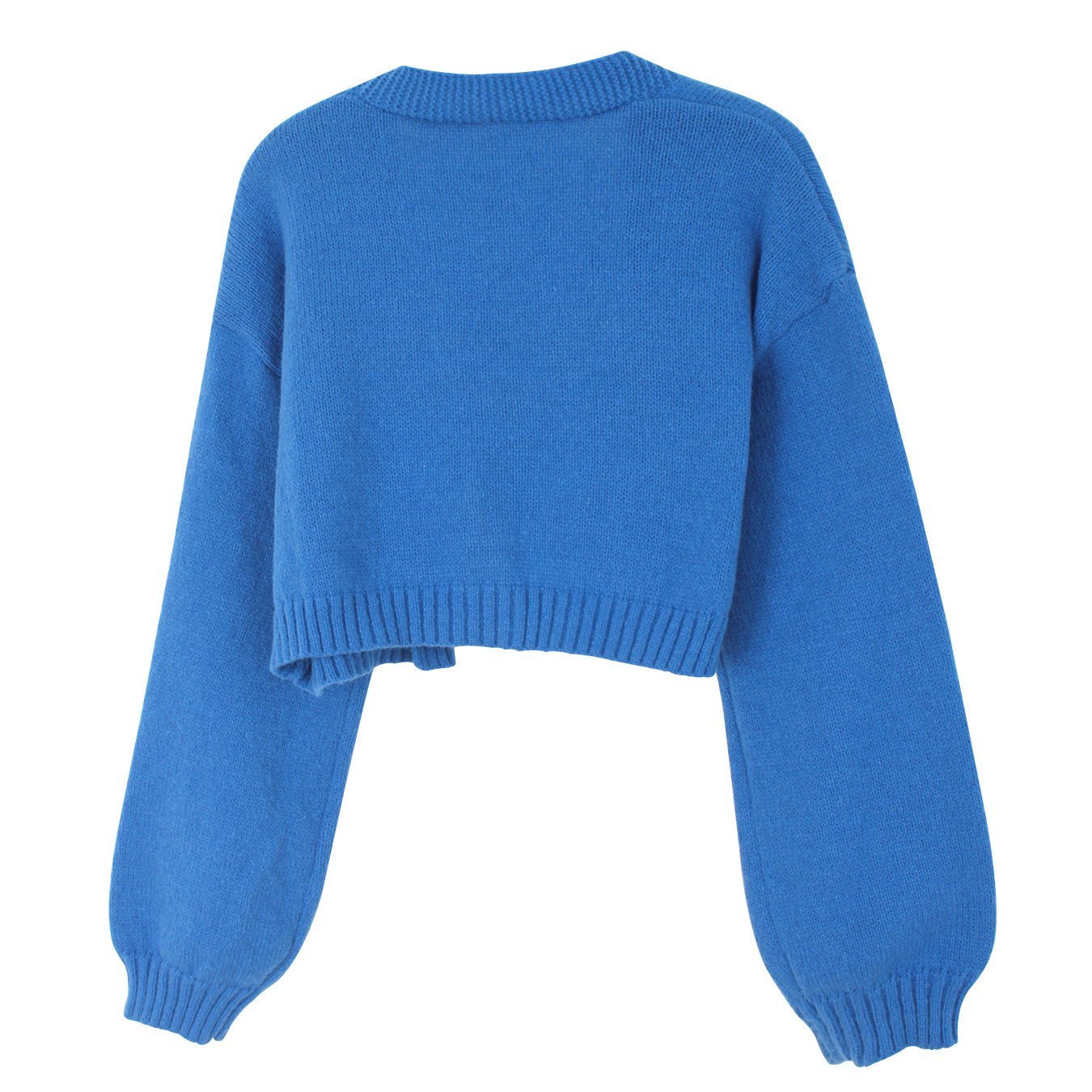 Brown 1960s Gingerbread Cropped Ugly Christmas Sweater Cardigan - Ciclove