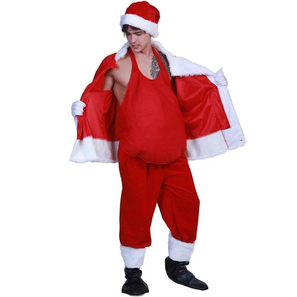 Christmas Costume Accessories Santa Claus Fake Belly Props Unisex - ciclove