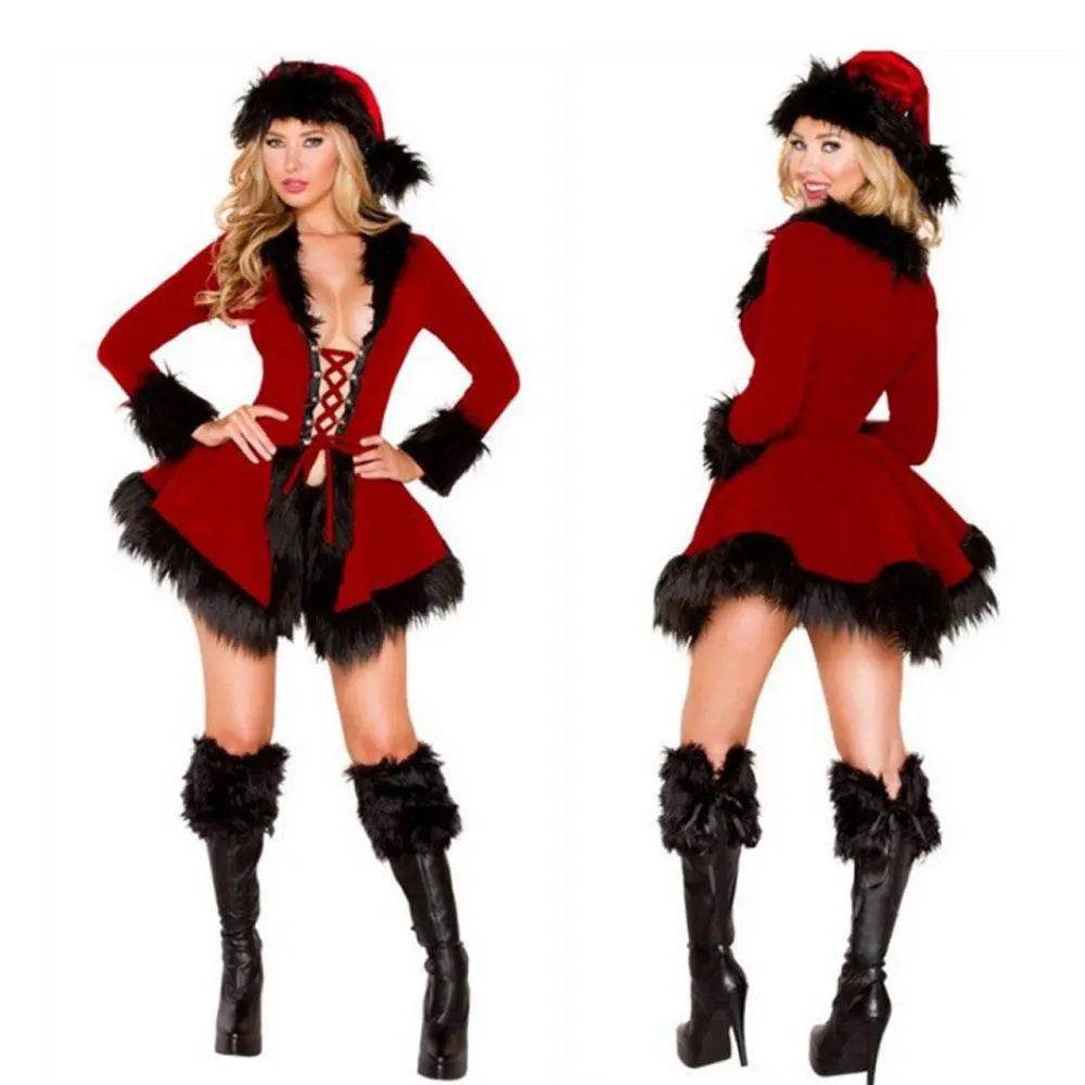Christmas Costumes Nightclub Stage Performance Dress for Adult - ciclove