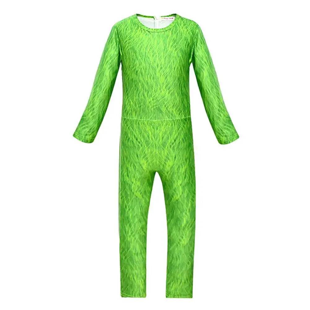Kids The Grinch Christmas Costumes Jumpsuit Sets - ciclove