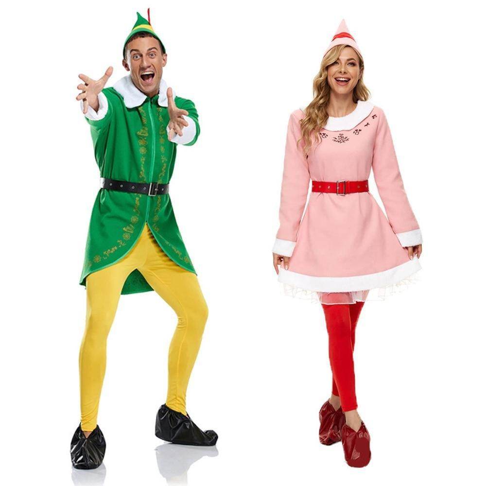 Christmas Elf Adult Jovie Prince Cosplay Costume - ciclove