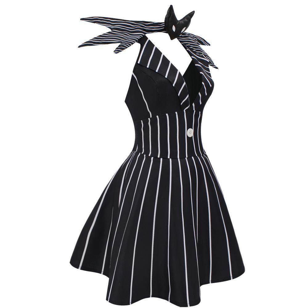 jack skellington costume Dress Nightmare Before Christmas For Women - ciclove