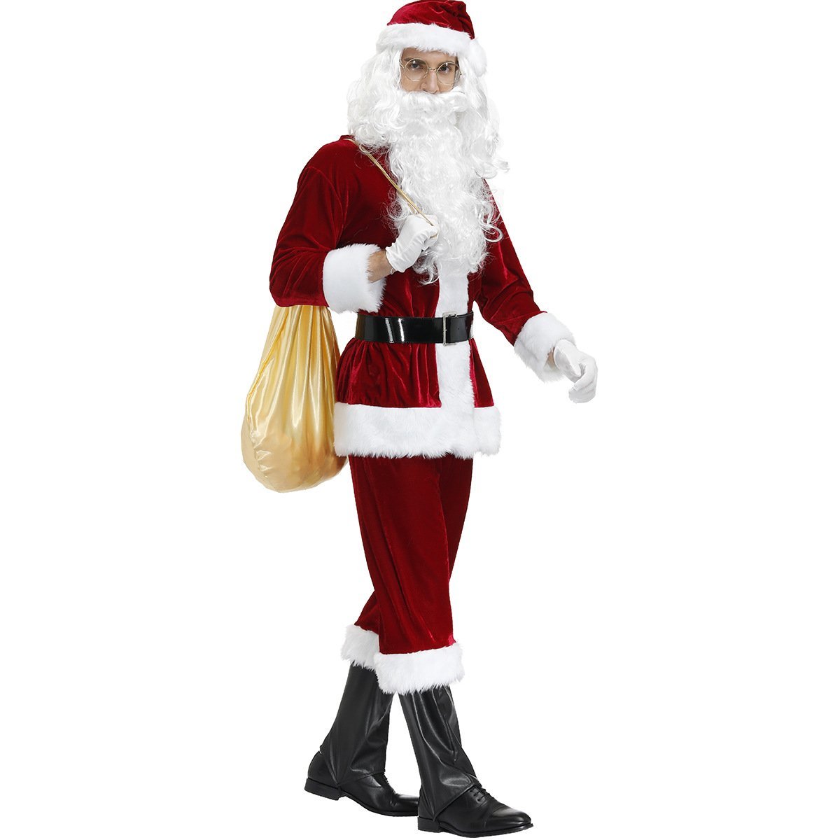 Christmas Costume Santa Claus Role-playing Suit Men