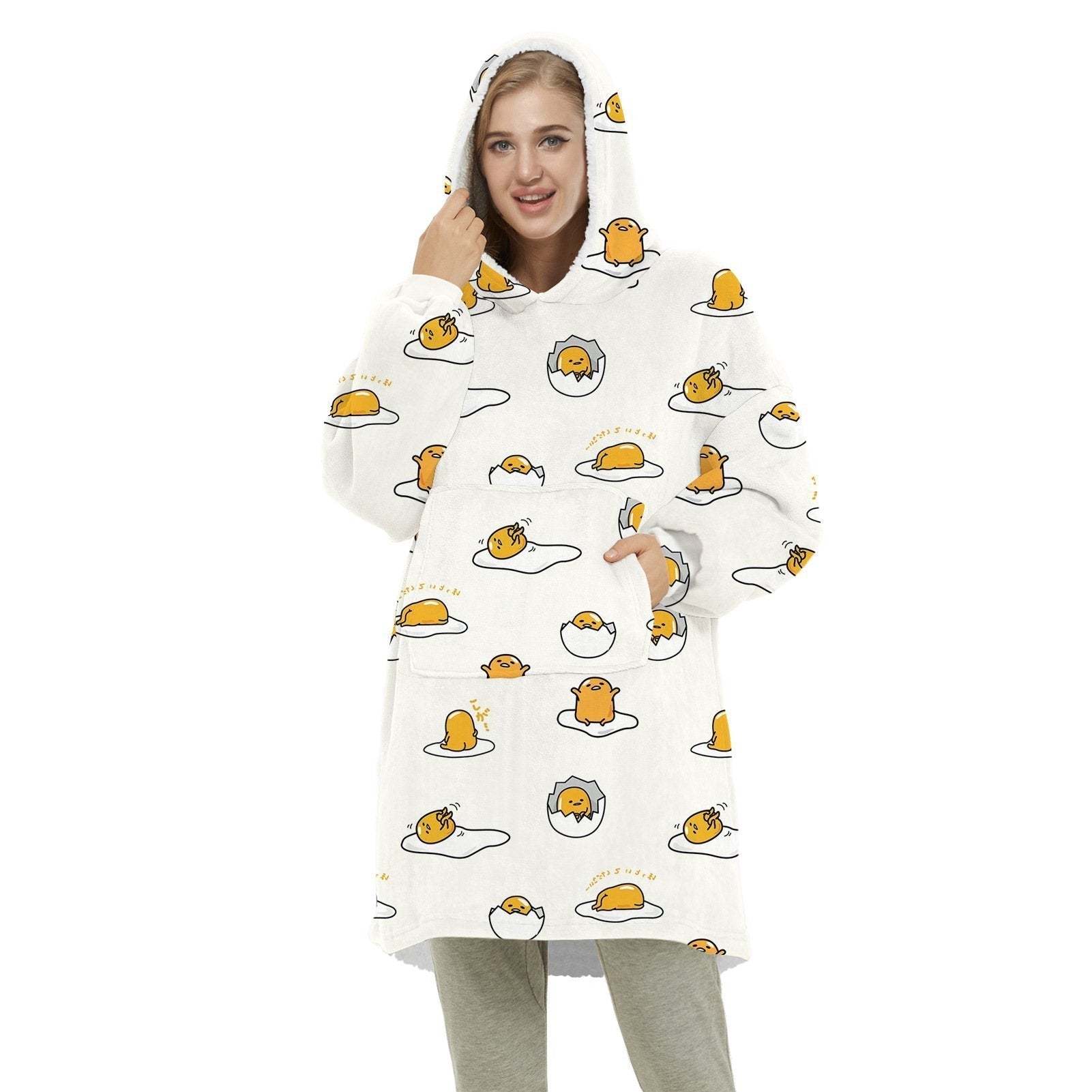 Christmas Eve Cloth Women Men Couple Printing Men's and Women's Winter Wear Blanket Sweater