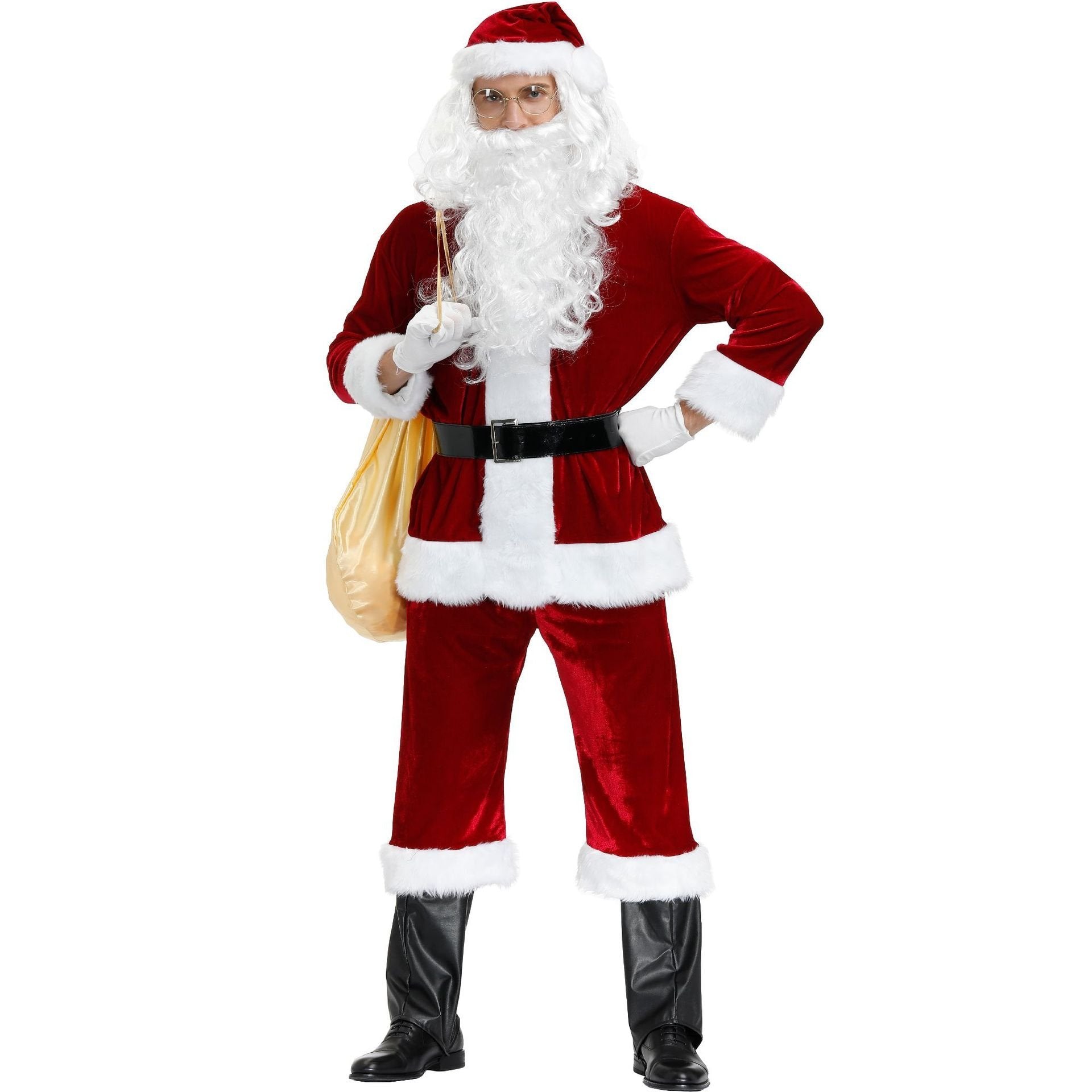 Christmas Costume Santa Claus Role-playing Suit Men