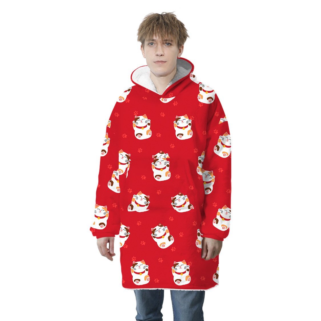 Family matching pajamas robes hoodie blanket Holiday Christmas Gifts