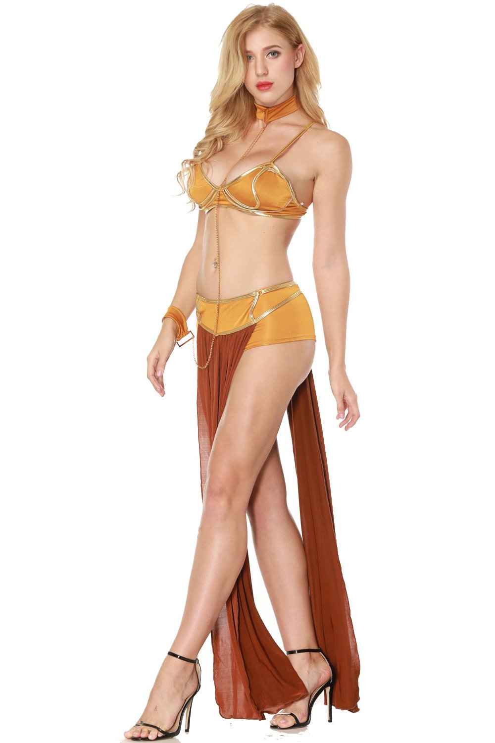 Princess Slave Leia Costumes Queen Uniform Costume