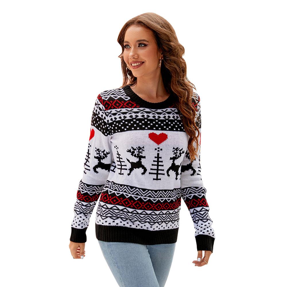 Ugly Casual pullover Christmas sweater for women - ciclove