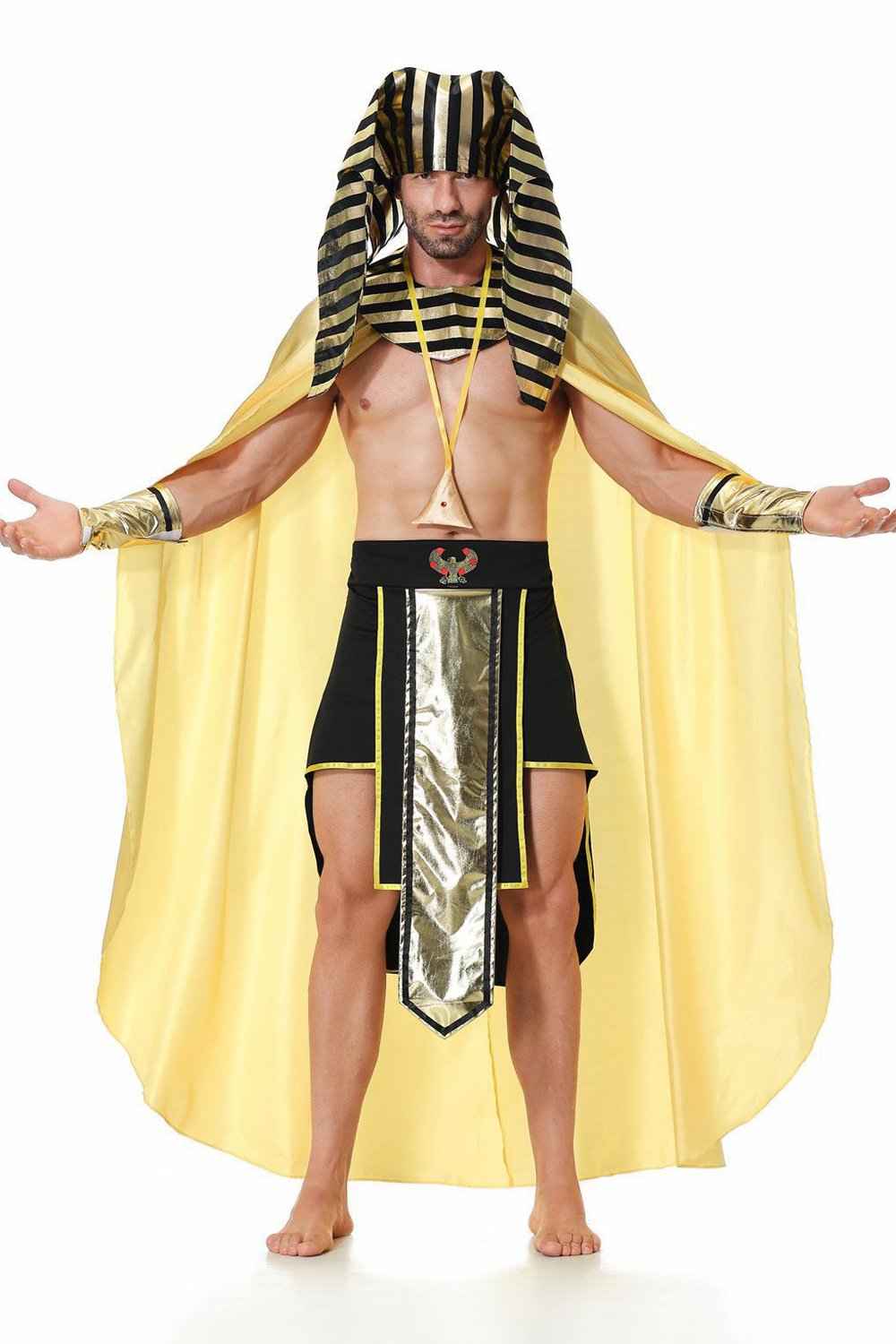 Adult Men Royal Pharaoh Halloween Costume