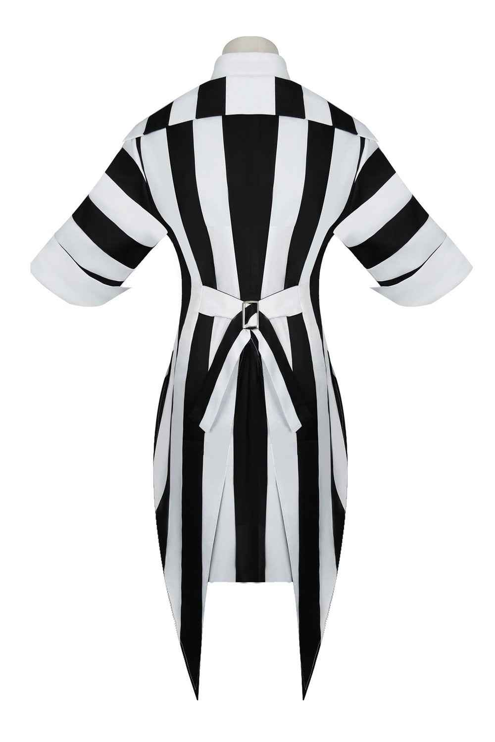 Women Classic Beetlejuice Dress Cosplay Costume for Halloween