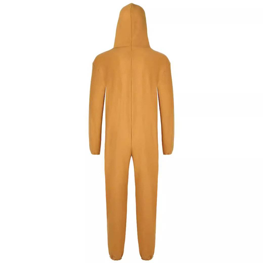 Adult Gingerbread Man Costume Christmas Holiday Hoddie Funny Pajamas - ciclove