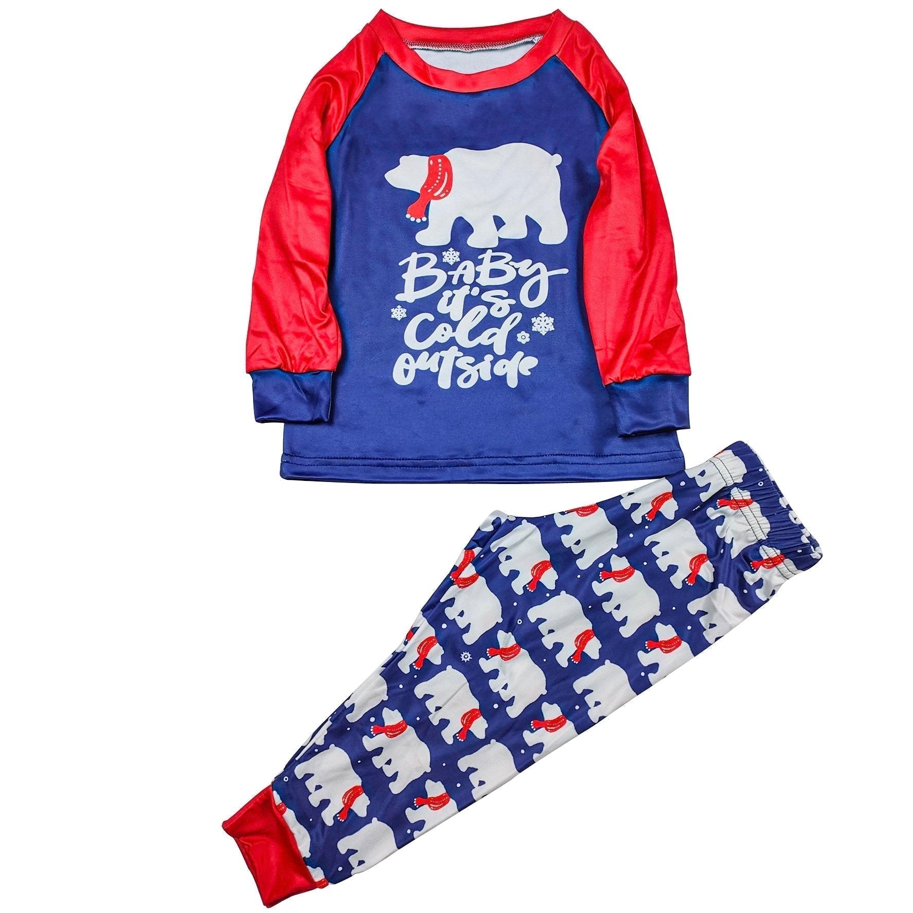 Loungewear Bear Print Christmas Family Couples Matching Pajamas Party Sets - ciclove