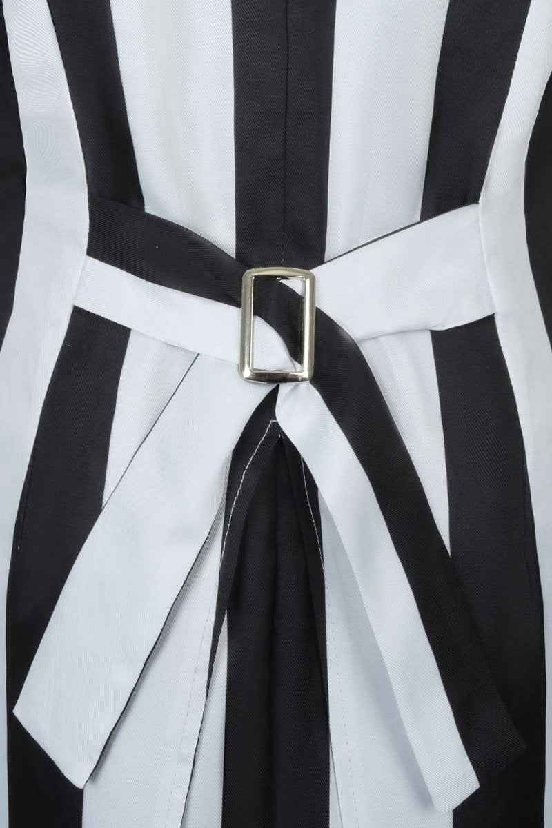 Women Classic Beetlejuice Dress Cosplay Costume for Halloween