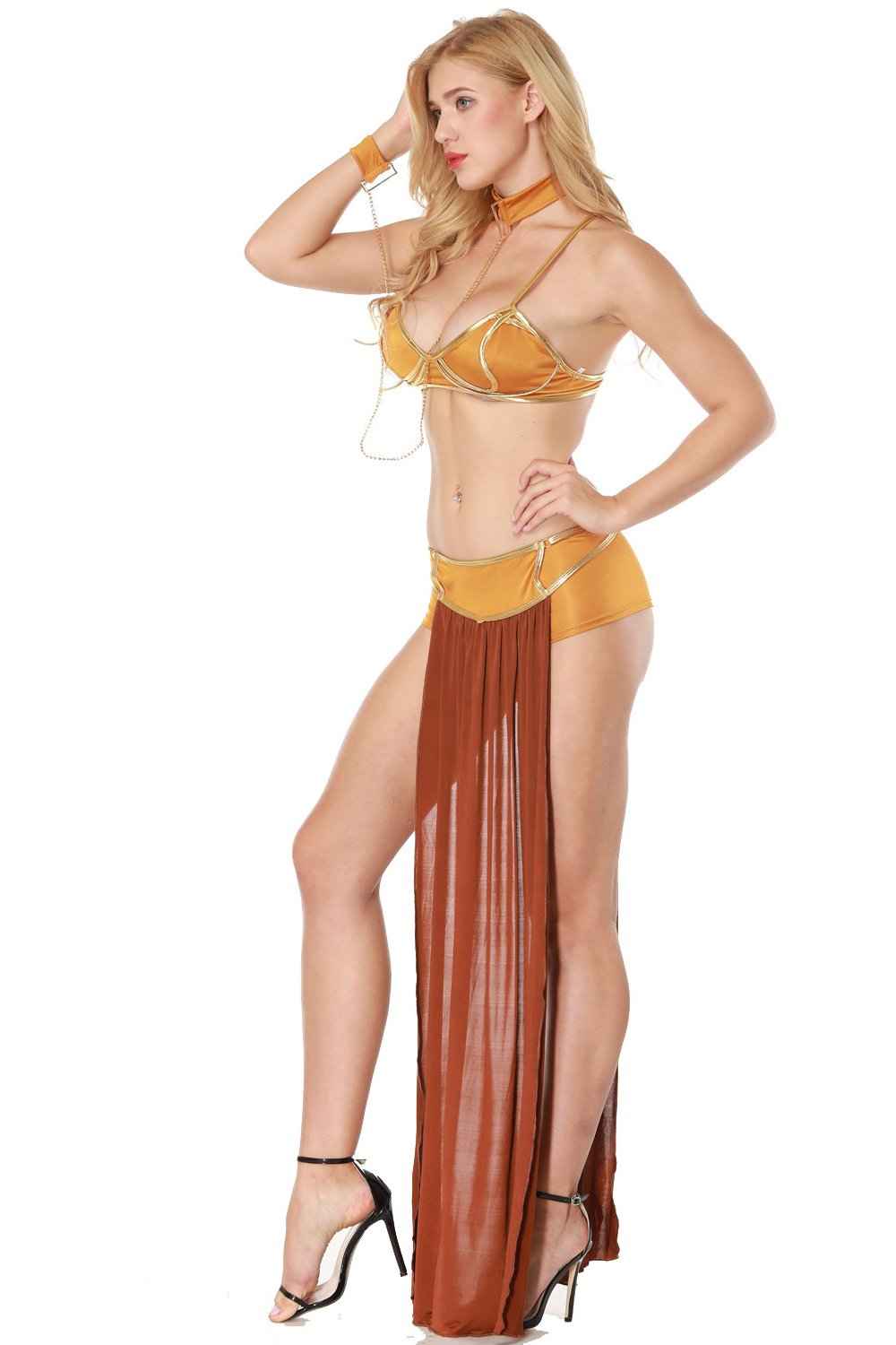 Princess Slave Leia Costumes Queen Uniform Costume