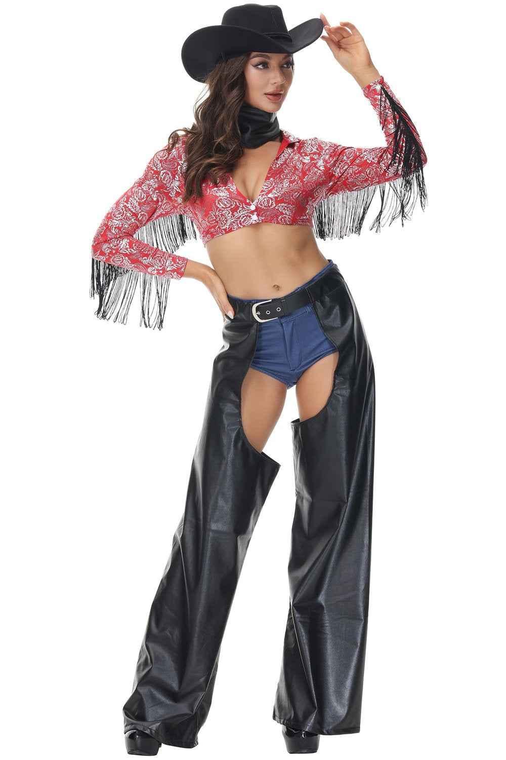 Authentic Western Style Ride Out Cowgirl Costume