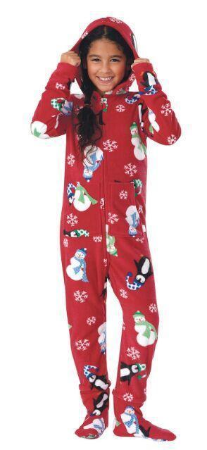 Onesie Outfits Christmas Matching Family Pajamas Hooded Sleepwear - ciclove