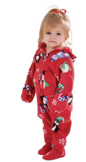 Onesie Outfits Christmas Matching Family Pajamas Hooded Sleepwear - ciclove
