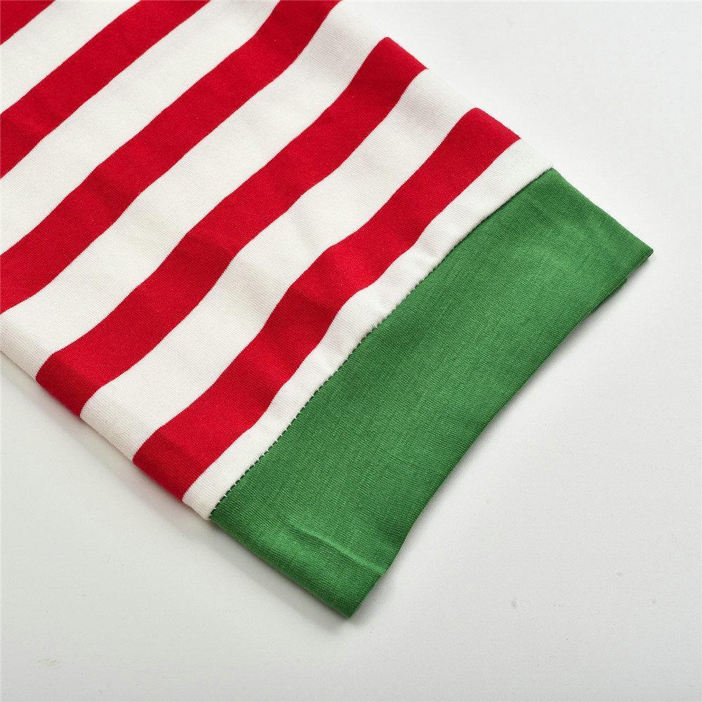 Christmas Family matching Pajamas Sets Santa Printed ELF for Dady Mom Baby Kids Gift - ciclove