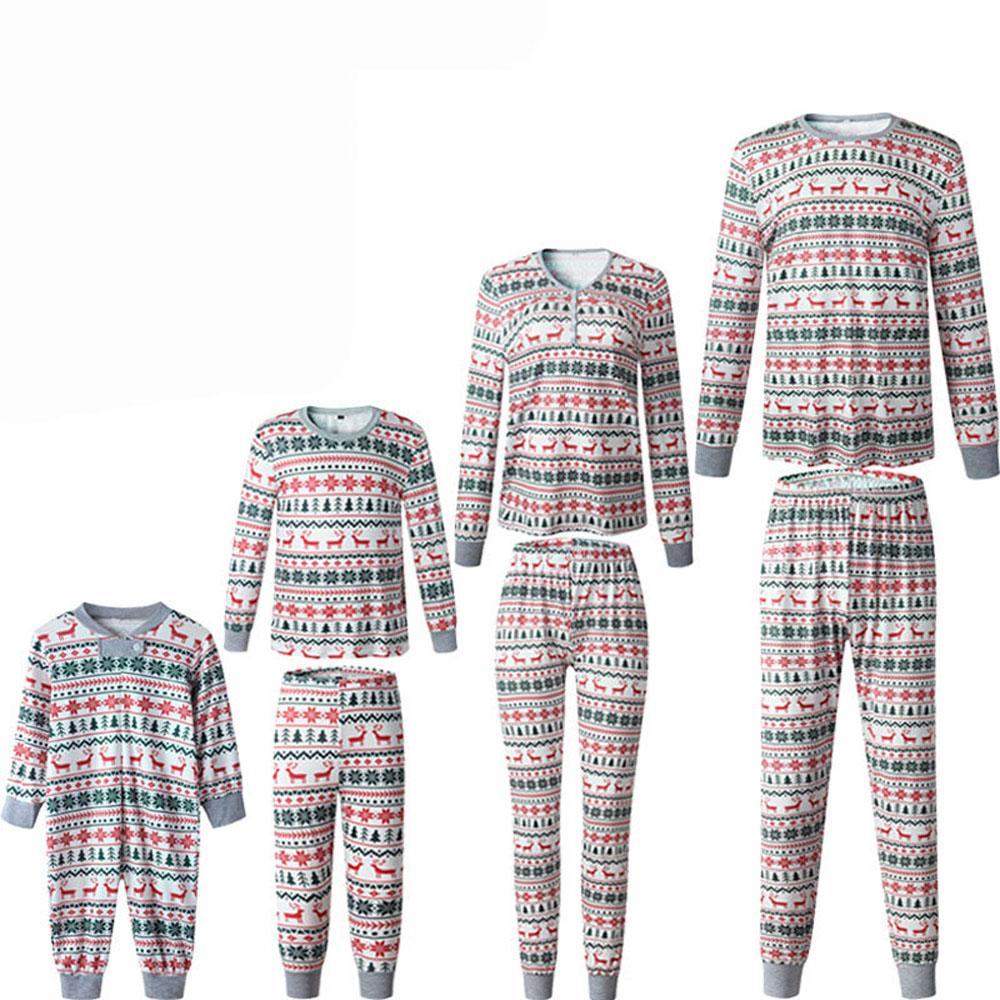 Family Matching Pajamas Christmas Home Set for Parents and Kids - ciclove