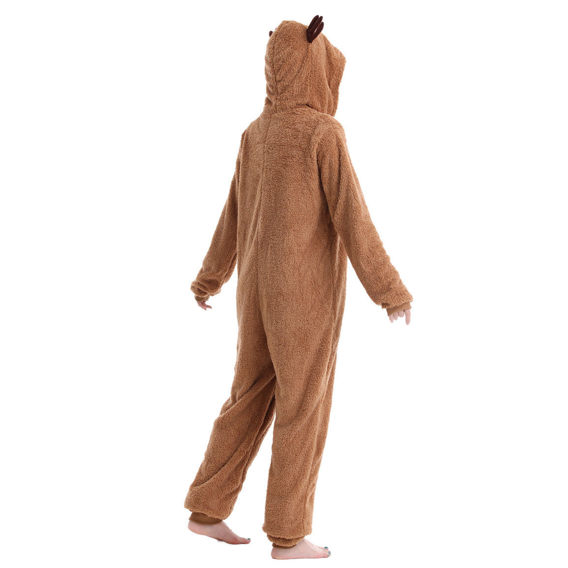 Christmas Onesie Women's Reindeer Cosplay Costume Jumpsuit Carnival Xmas Outfits