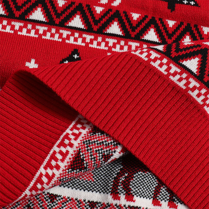 Christmas Family Matching Outfits Mum Daughter Warm Sweaters - Ciclove