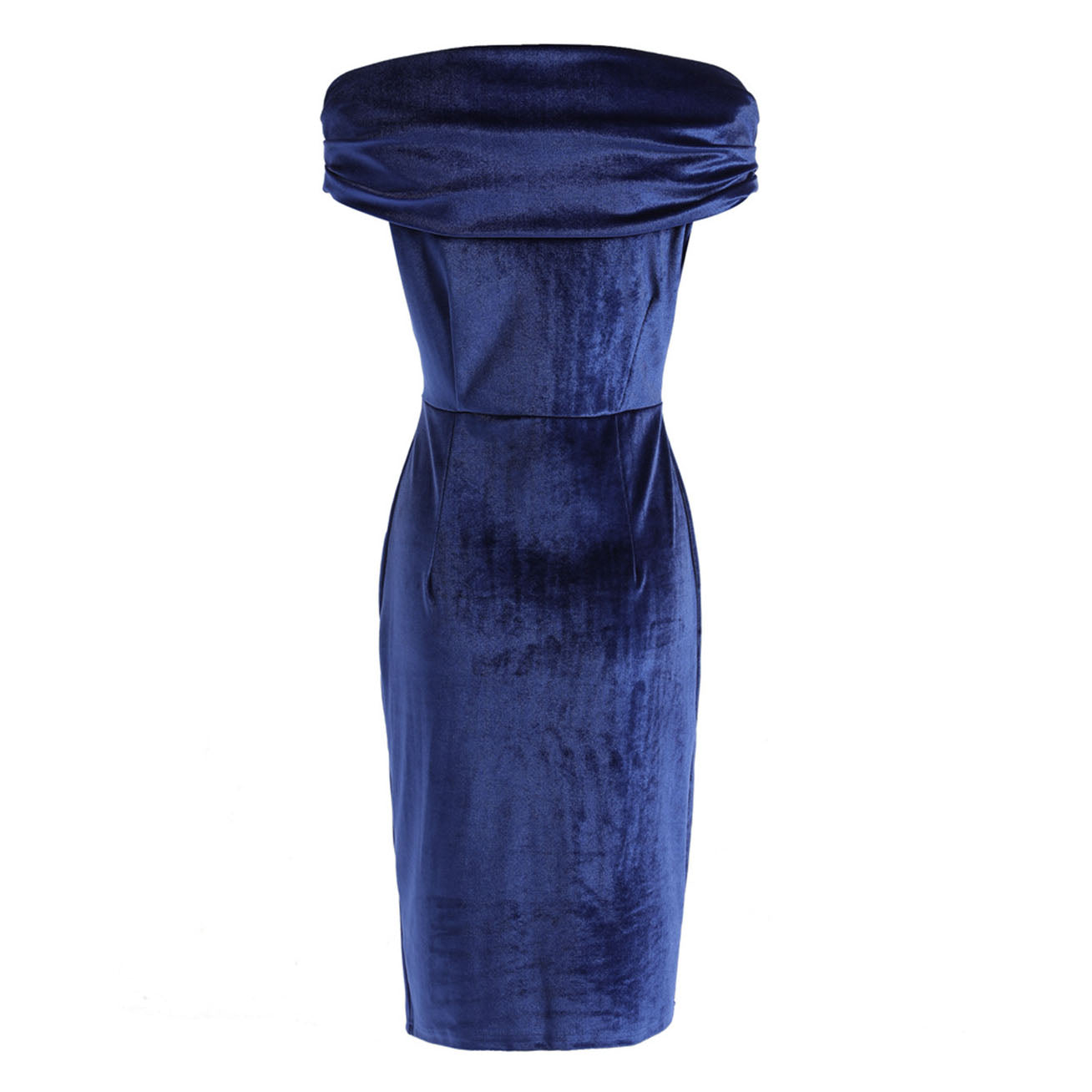 Christmas Wine Red 1960s Velvet Bodycon Vintage Dress - Ciclove