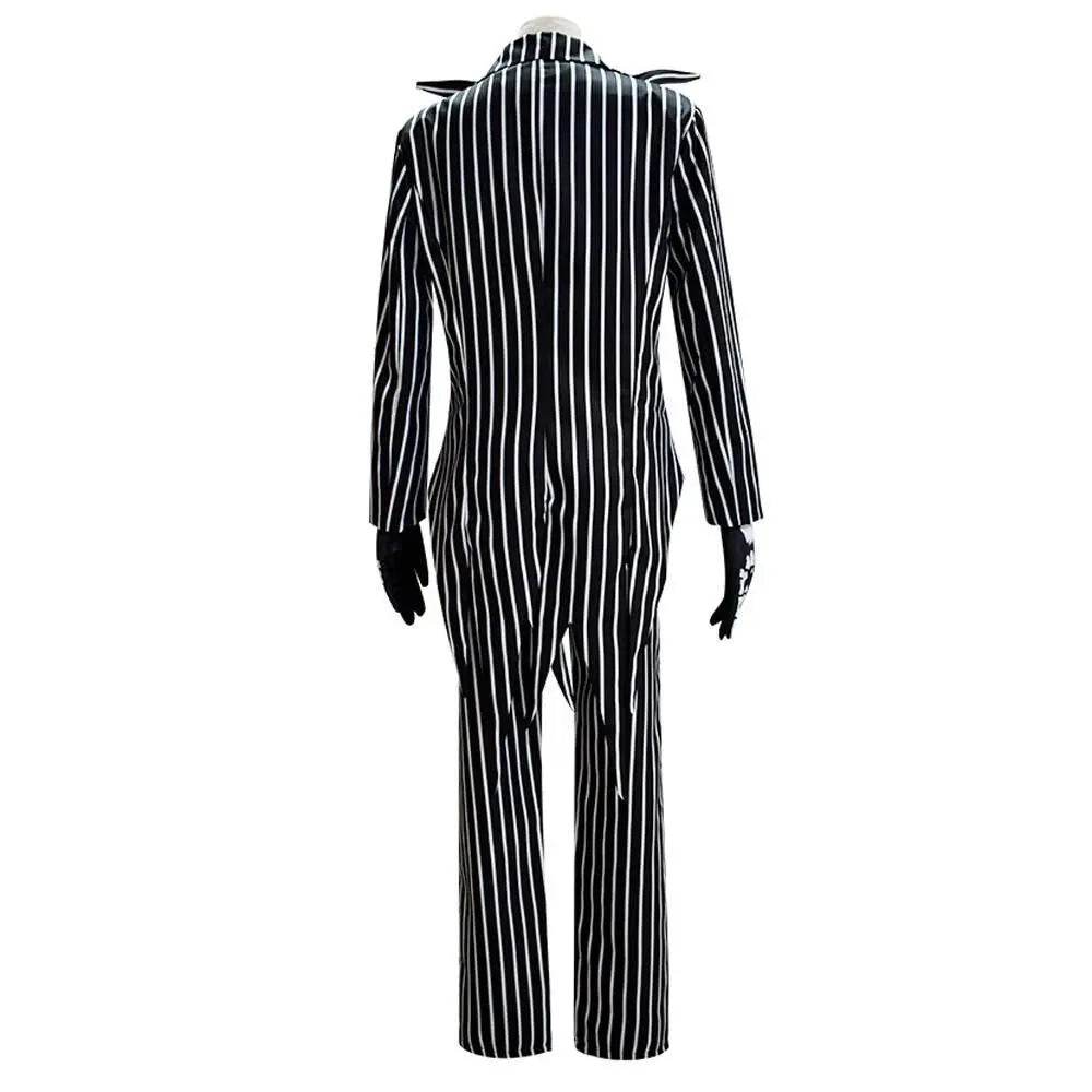 Adult kids Jack Skellington Sally Suit Costume The Nightmare Before Christmas for women men Boy Girl full Set - ciclove