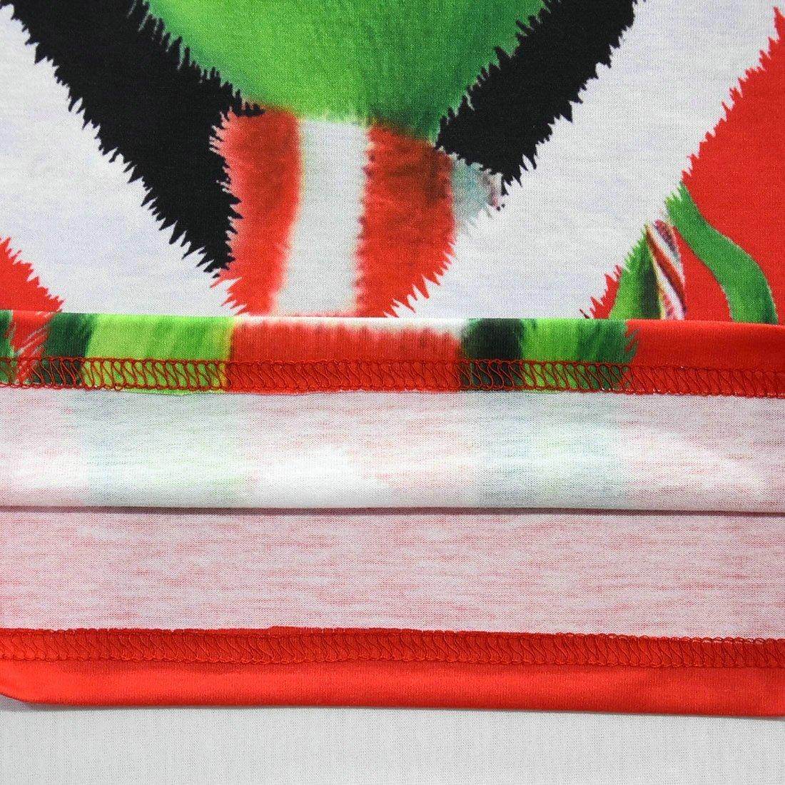 Green Monster Grinch Kids Boys Costume Mask Golves Set Christmas Gift - ciclove