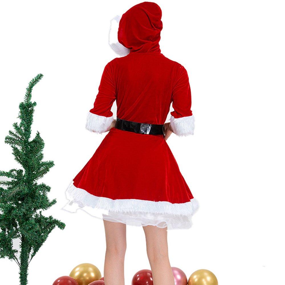Christmas Costumes Christmas Eve  Stage Performance Dress for Adult Women