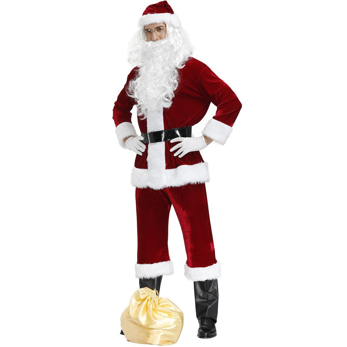 Christmas Costume Santa Claus Role-playing Suit Men