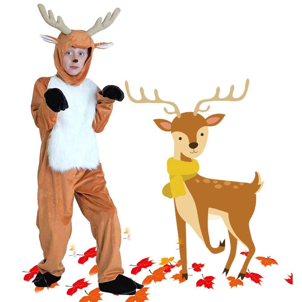Christmas Family Matching Costumes Fawn Cosplay Jumpsuit