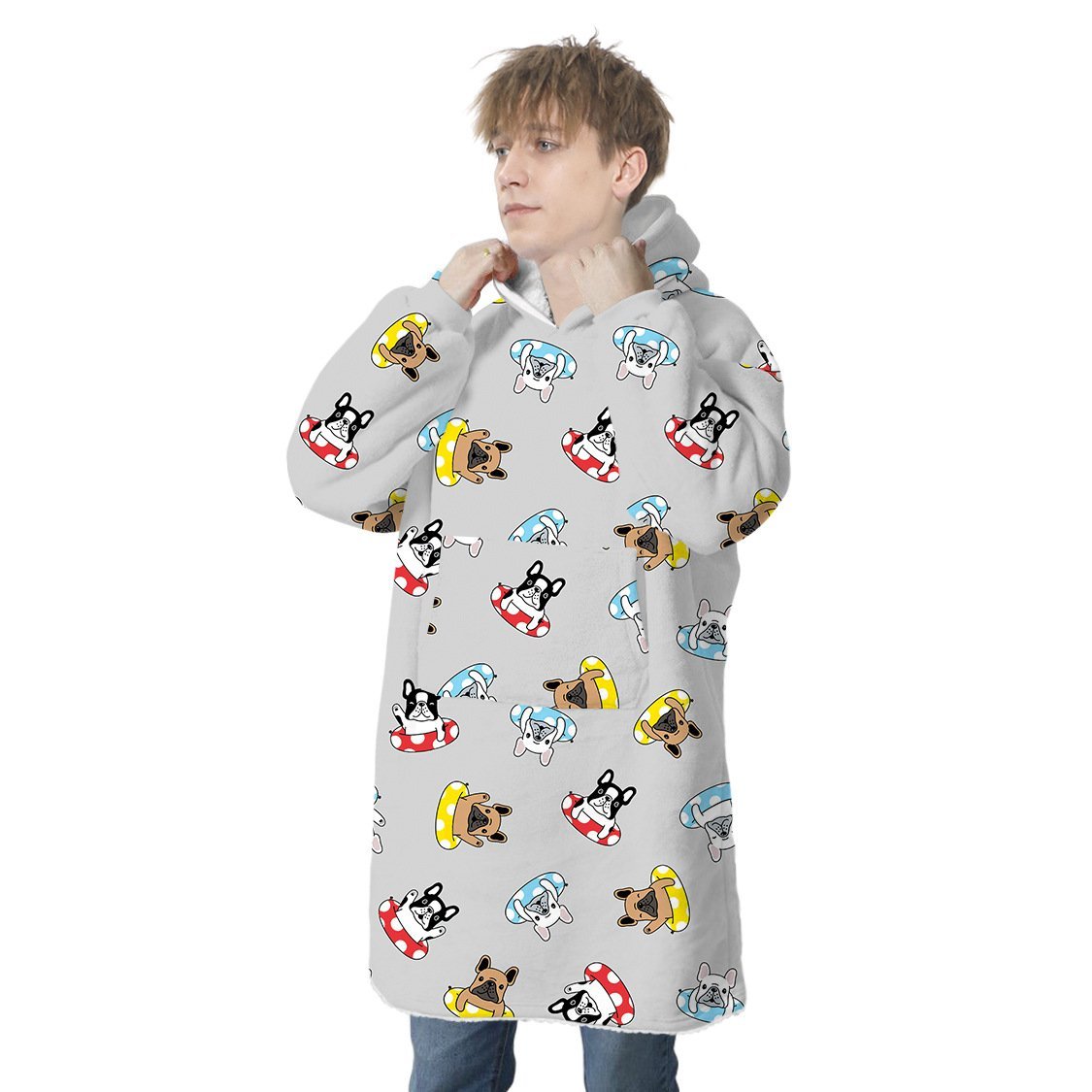 Family matching pajamas robes hoodie blanket Holiday Christmas Gifts