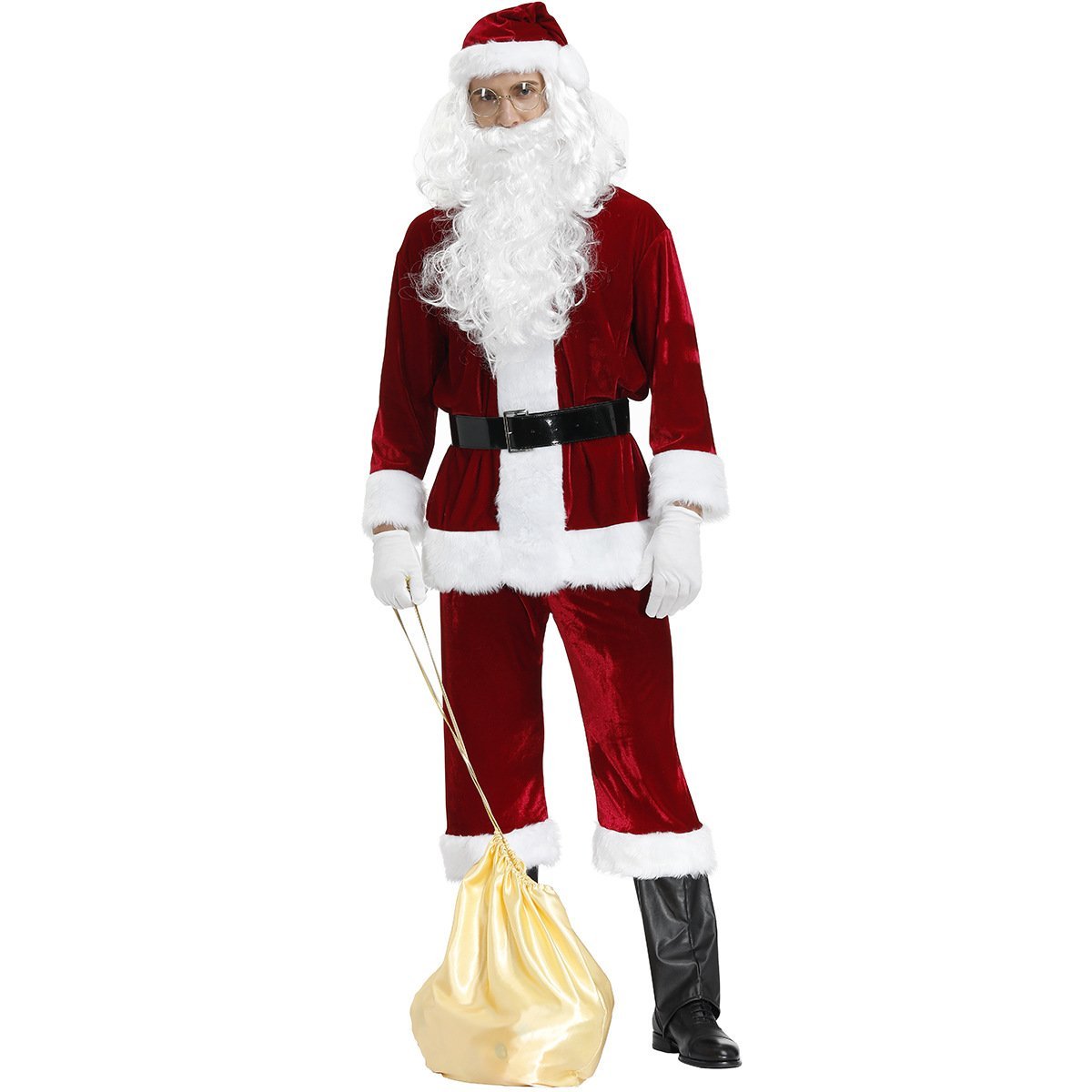 Christmas Costume Santa Claus Role-playing Suit Men