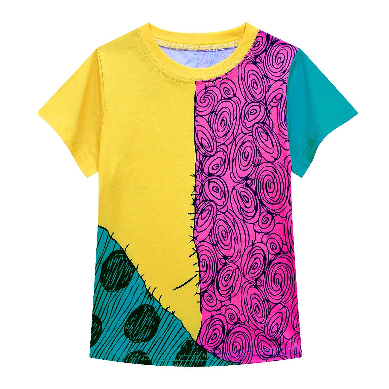 The Nightmare Before Christmas Sally Cosplay Outfit Princess Dress Suits