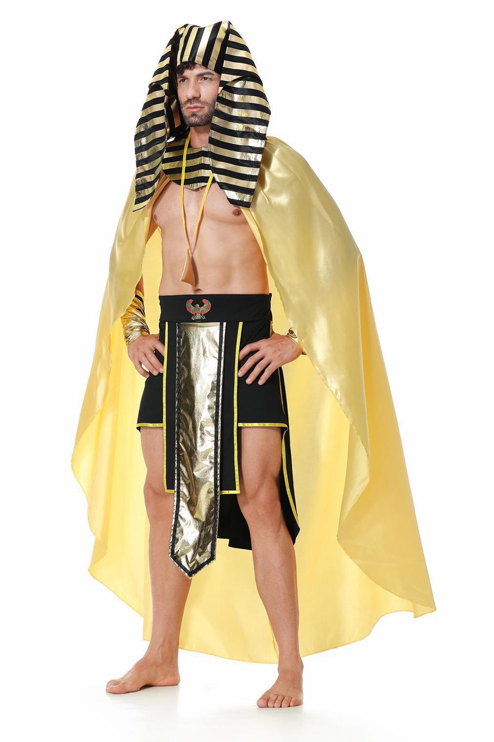 Adult Men Royal Pharaoh Halloween Costume