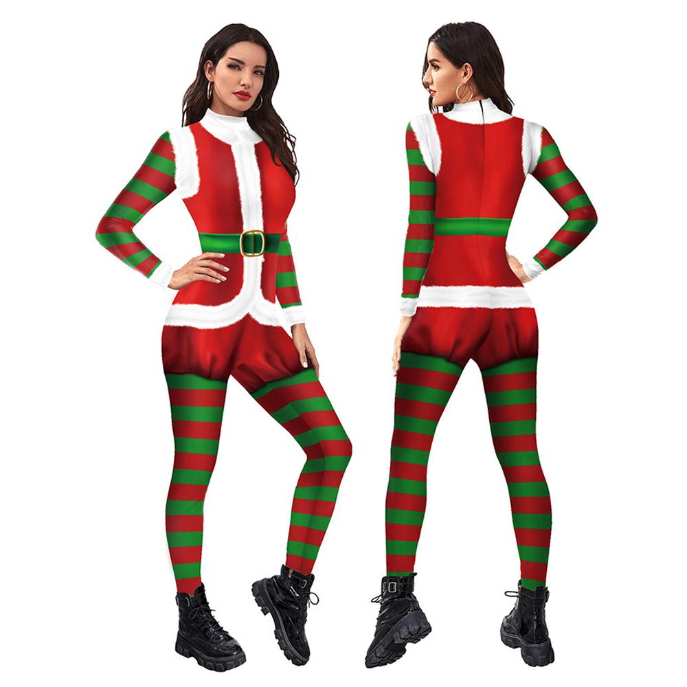 Christmas The Grinch 3D Printed jumpsuits onesies for women - ciclove