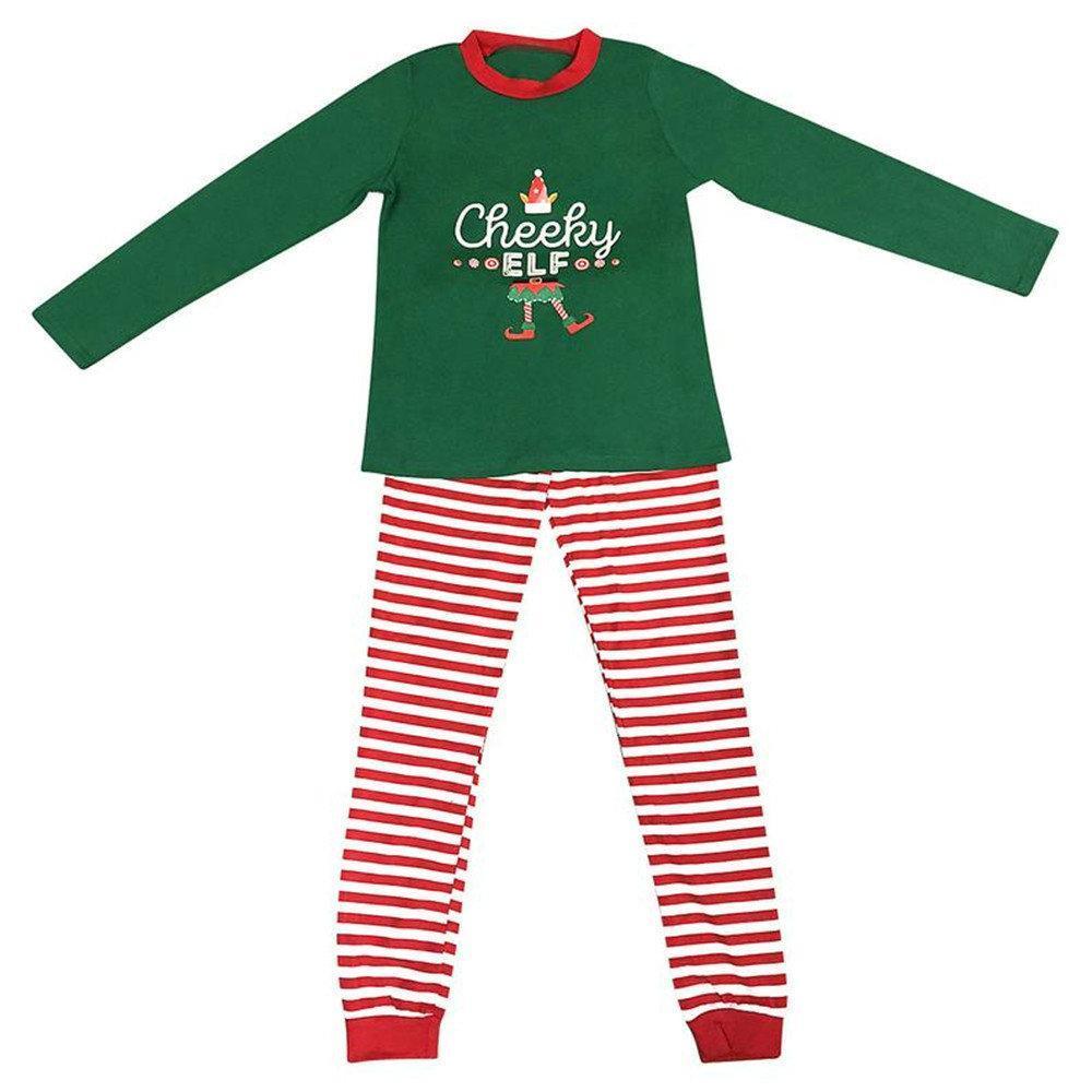 Christmas Family matching Pajamas Sets Santa Stiped Clothing for Daddy Momy me Baby Kids Gift 2022
